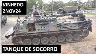 BLINDADO TANQUE DE SOCORRO VINHEDO SP 2NOV24 [upl. by Vatsug]