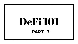 DeFi 101 Derivatives Options Insurance [upl. by Woodhead]