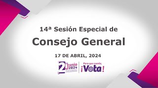 14ª Sesión Especial del Consejo General del Instituto Electoral del Estado de México [upl. by Ettevroc681]