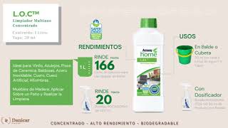 📹 LOC™ Limpiador Concentrado Multiusos ✌️ de Amway ✔️ BENEFICIOS Y USOS ✔️ [upl. by Frederic]