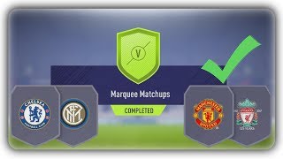 MARQUEE MATCHUPS SBC  CHELSEA v INTER  MAN UTD v LIVERPOOL CHEAPEASY [upl. by Ahidam]