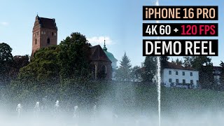 iPhone 16 Pro 4K 120 fps Dolby Vision HDR demo reel [upl. by Nedra721]