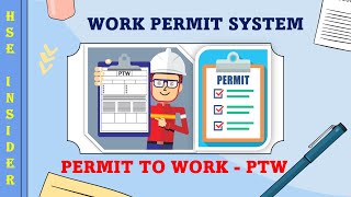 Permit to Work PTW Work Permit System Types of Work Permit Validity of Work Permit [upl. by Otrebide]