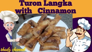 Turon Langka with cinnamon [upl. by Leo270]