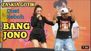 🔴🎥BANG JONO DIGOYANG ZASKIA GOTIK  RIBUAN PENONTON TERIAK HISTERIS [upl. by Arev]