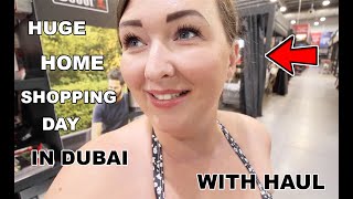 COME SHOPPING WITH US FOR OUR NEW HOME IN DUBAI PLUS HUGE HOMEWARE HAUL [upl. by Britney312]