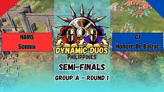 Dynamic Duos Philippines  SemiFinals Group A Round 1  Age of Empires 4 [upl. by Kcirdahc689]