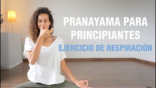 Pranayama para Principiantes Anuloma Viloma  Ejercicio de Respiración para calmar la mente [upl. by Etezzil]