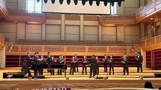 CMEA State Choral Festival Serra High School Mens Choir at Weill Hall at Sonoma State [upl. by Catriona351]