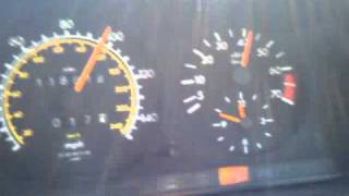 mercedes w124 e220 0140mph accelerationmp4 [upl. by Malchus]