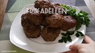 FRIKADELLEN AUS EINER HACKFLEISCH  HAFERFLOCKEN  MASSE  БЕСПОДОБНО ВКУСНЫЕ СОЧНЫЕ КОТЛЕТЫ [upl. by Keeton]