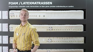 Een goede matras kiezen  Foam amp Latex matrassen  IKEA Helpt [upl. by Akemeuwkuhc]