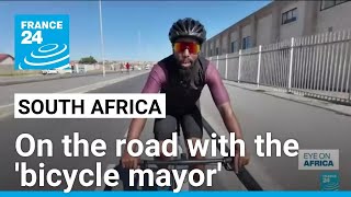 Cape Towns bicycle mayor helps township girls embrace cycling • FRANCE 24 English [upl. by Heintz]