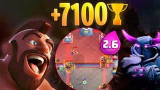 HOG 26 SMALL PUSH 7100  CLASH ROYALE [upl. by Intosh]