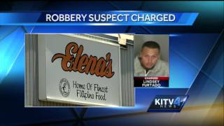 Police charge suspect in Elenas restaurant robbery [upl. by Siednarb]