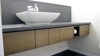 Amusing Modern Floating Vanity [upl. by Eidua]