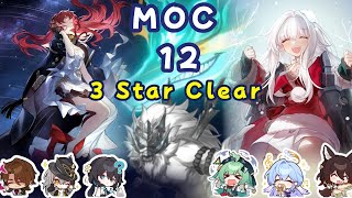 MOC 12 Himeko Superbreak x Clara FUA 3 Star Clear  Hoolay [upl. by Ylrebmik]