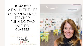 A Day in the Life of a Preschool Teacher Running Two HalfDay Classes [upl. by Shaine616]