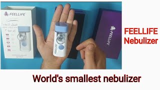 FEELLIFE Nebulizer  Smallestnebulizer in the world  Feellife portable nebulizer [upl. by Braun138]