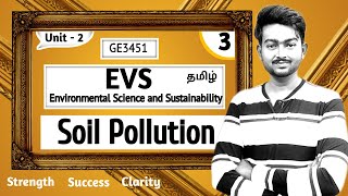 Soil Pollution in Tamil  Causes Effects and Preventive Measures  EVS  Unit 2  GE3451 in Tamil [upl. by Nirej]