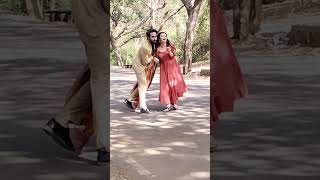 Nath quotKrishna aur Gouri ki prem kahaniquot serial behind the scenes sooting video [upl. by Aubrette486]