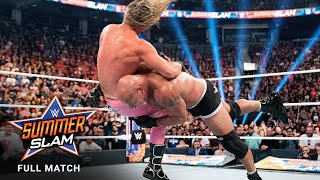 FULL MATCH  Goldberg vs Dolph Ziggler SummerSlam 2019 [upl. by Riatsala]