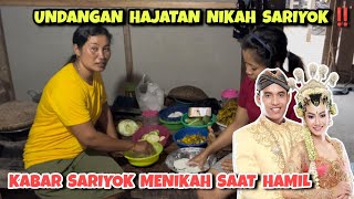 Datang ke hajatan nikahan SARIYOK ‼️ Semua ikut senang amp terhibur [upl. by Euqinimod31]