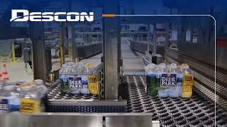 DESCON  MultiPack Case Conveyance System with Intralox DARB Sorter S4500 [upl. by Ttnerb]