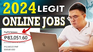 Legit Online Jobs for Beginners 2024  SItes Paano kumita Online 3 to 45 [upl. by Zoe977]