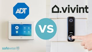 ADT vs Vivint  Which home security system is better [upl. by Ahsienauq]