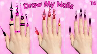 Subscribers Draw My Nails Episode 16 [upl. by Naletak]