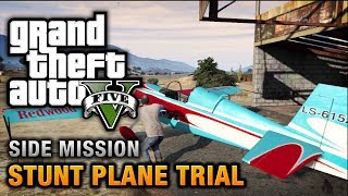 GTA 5  Stunt Plane Time Trial Challenges 100 Gold Medal Walkthrough [upl. by Charlene]