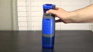 Contigo AUTOSEAL Kangaroo Water Bottle with Storage Compartment [upl. by Russon470]