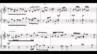 12Tone Etude for Solo Piano No 1 By Nick Errico [upl. by Yelsha]