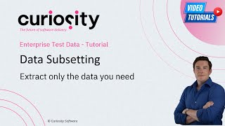 Data Subsetting Tutorial  Enterprise Test Data [upl. by Ahsirkal796]