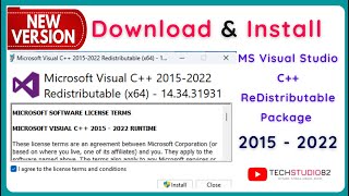 How to Download and Install Visual C Redistributable Packages in Windows 11 or 10 2023 Latest [upl. by Woodson541]