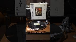 New Order quotThieves Like Usquot shorts 80smusic 80年代洋楽 vinyls レコード music neworder [upl. by Irual]