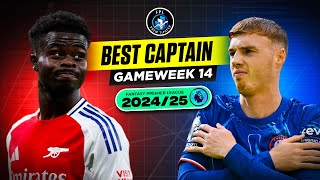 GW14 BEST CAPTAIN  Form vs Fixture  FPL 202425 [upl. by Breban253]