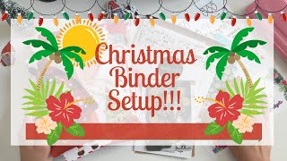 🎄🥑🎄 NEW CHRISTMAS BINDER SETUP 🎄🥑🎄 [upl. by Blight]