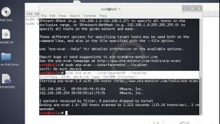 how to install arpscan in kali and how to use it [upl. by Sethi]