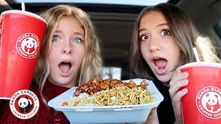 We Tried DRIVE THRU MUKBANG  QampA  ANNELISE amp ALIYA [upl. by Eaves]