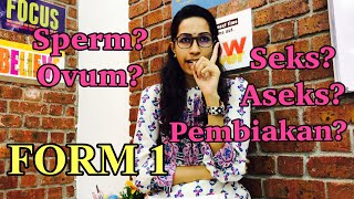 BAB 4 PEMBIAKAN Part 1  Reproduction  SAINS TINGKATAN 1  SCIENCE FORM 1 PT3 [upl. by Heather]