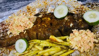 Guyman Croaker Barbecue Fish Recipe [upl. by Gallenz]