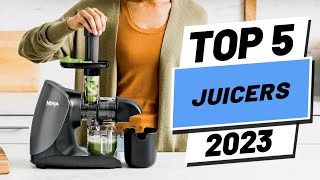 Top 5 BEST Juicers of 2023 [upl. by Haman]