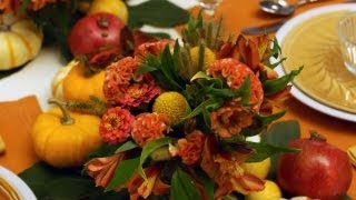 Autumn Tablescape With Rebecca Robeson  At Home With P Allen Smith [upl. by Larena]