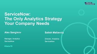 ServiceNow The Only Analytics Strategy Your Company Needs [upl. by Nita278]