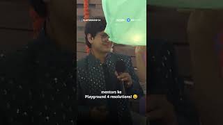 Playground Season 4 Ke Mentors Ka Resolution ft Munawar Faruqui amp Elvish Yadav  Amazon MX Player [upl. by Taber]