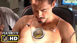 IRON MAN 2008 Tonys Workshop HD Marvel Behind the Scenes [upl. by Negriv]