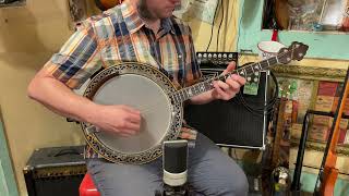 1929 Weymann No 85 Megaphonic resonator tenor banjo [upl. by Aicirtac]