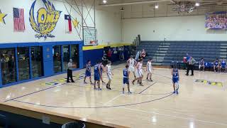 Varsity Hornet Basketball vs Presidio at Big Lake 12272019 [upl. by Garson]